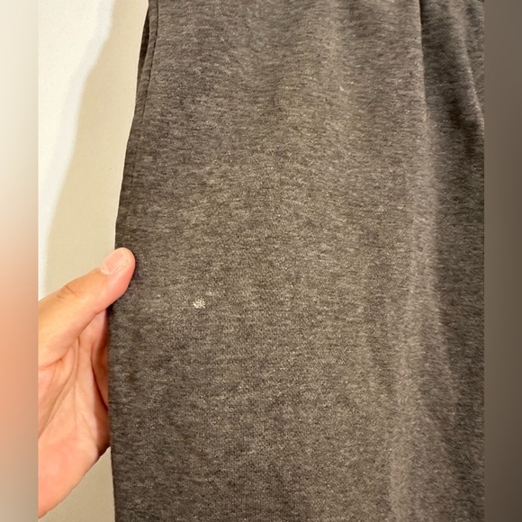 NIKE Heathered Charcoal Gray Drawstring Sweatpants - Picture 5 of 6